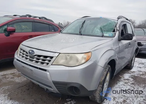 2012 Subaru Forester 2.5X из США, поврежденный, VIN JF2SHABC0CH448647